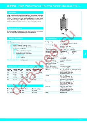 413-K14-LN2-70A datasheet  